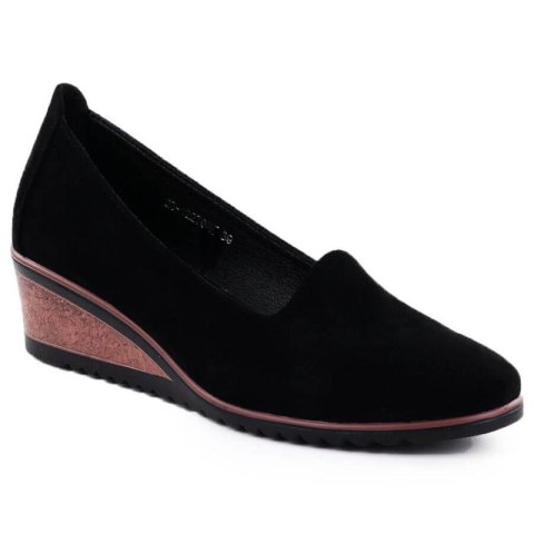 Półbuty na koturnie Potocki W SZ12276 WOL285A