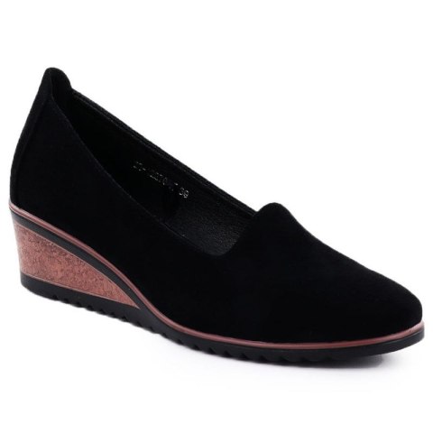 Półbuty na koturnie Potocki W SZ12276 WOL285A