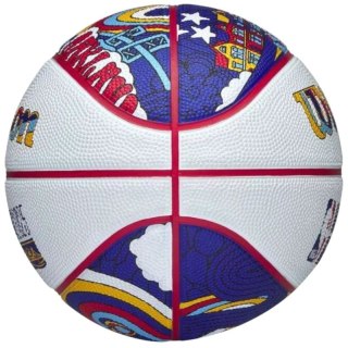 Piłka do koszykówki Wilson 2025 NBA All Star Mini Ball WZ3020201XB