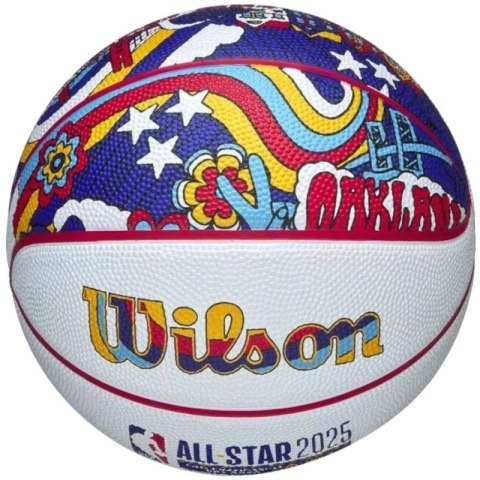 Piłka do koszykówki Wilson 2025 NBA All Star Mini Ball WZ3020201XB Piłka do koszykówki Wilson 2025 NBA All Star Mini Ball WZ3020201XB