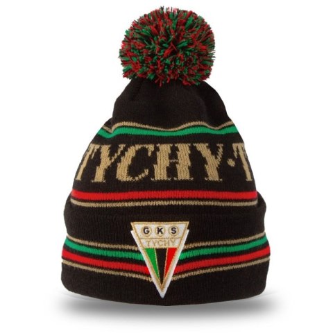 Czapka zimowa GKS Tychy Trójkolorowi Czapka zimowa GKS Tychy Trójkolorowi