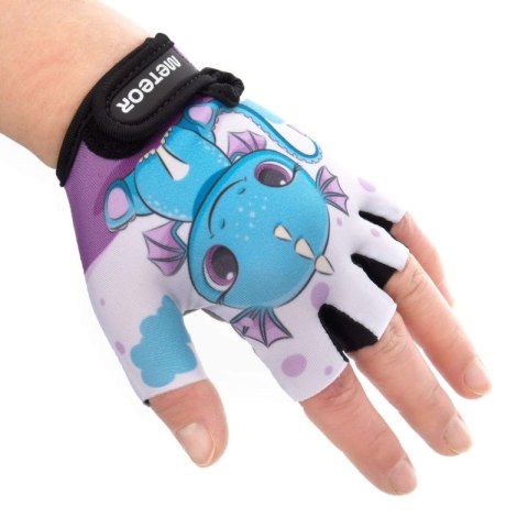 Rękawiczki rowerowe Meteor Kids Dragon Jr 17401 roz. XS Rękawiczki rowerowe Meteor Kids Dragon Jr 17401 roz. XS