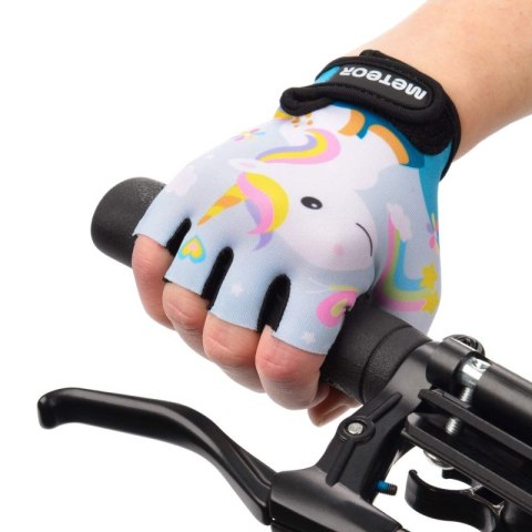 Rękawiczki rowerowe Meteor Kids XS Pony Jr 17398 roz. XS Rękawiczki rowerowe Meteor Kids XS Pony Jr 17398 roz. XS