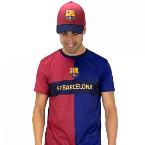 Czapka z daszkiem FC Barcelona bejsbolówka Cap FCB Always Grana 5001GBNG