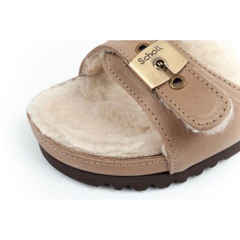 Klapki Scholl Iconic MEG Taupe W F303171062 Klapki Scholl Iconic MEG Taupe W F303171062