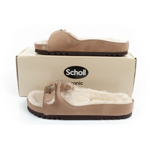 Klapki Scholl Iconic MEG Taupe W F303171062 Klapki Scholl Iconic MEG Taupe W F303171062