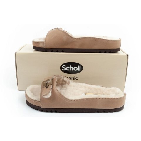 Klapki Scholl Iconic MEG Taupe W F303171062 Klapki Scholl Iconic MEG Taupe W F303171062