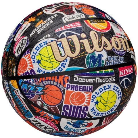 Piłka do koszykówki Wilson NBA All Team Retro Ball WZ4028501XB Piłka do koszykówki Wilson NBA All Team Retro Ball WZ4028501XB