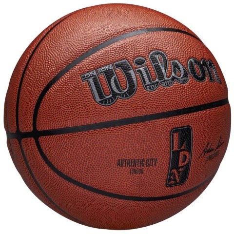 Piłka do koszykówki Wilson NBA Authentic City London Ball WZ2016003XB Piłka do koszykówki Wilson NBA Authentic City London Ball WZ2016003XB