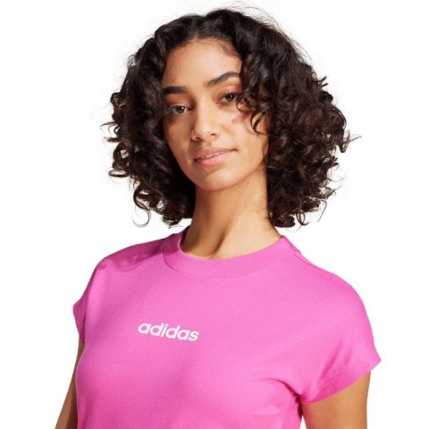 Koszulka adidas Essentials Linear Cotton W JC8240 Koszulka adidas Essentials Linear Cotton W JC8240