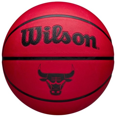 Piłka do koszykówki Wilson NBA Team Tribute Solid Chicago Bulls Ball WZ4025405XB Piłka do koszykówki Wilson NBA Team Tribute Solid Chicago Bulls Ball WZ4025405XB