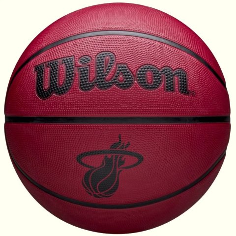 Piłka do koszykówki Wilson NBA Team Tribute Solid Miami Heat Ball WZ4025416XB Piłka do koszykówki Wilson NBA Team Tribute Solid Miami Heat Ball WZ4025416XB