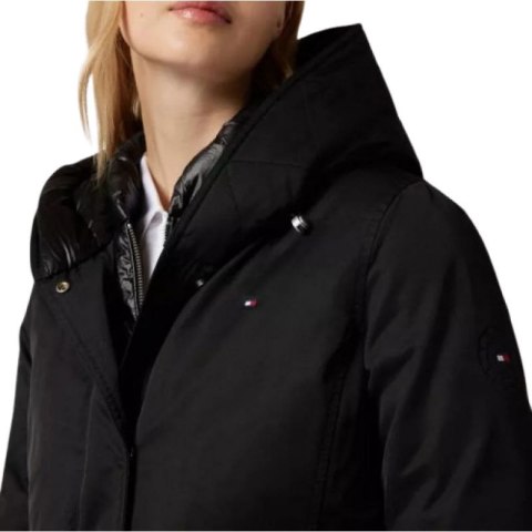 Kurtka Tommy Hilfiger Padded Hooded W WW0WW41651 Kurtka Tommy Hilfiger Padded Hooded W WW0WW41651