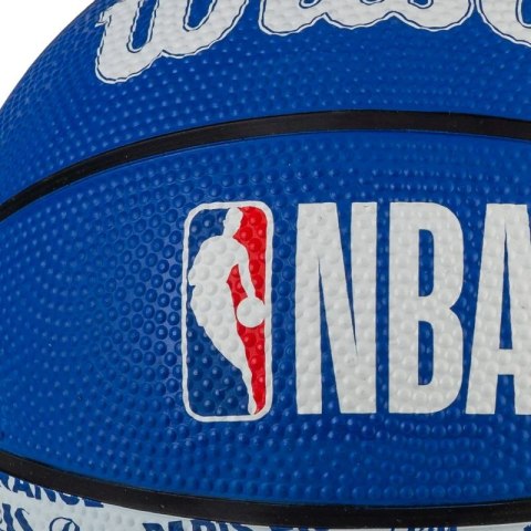 Piłka do koszykówki Wilson NBA City Paris Mini Ball WZ4033001XB Piłka do koszykówki Wilson NBA City Paris Mini Ball WZ4033001XB