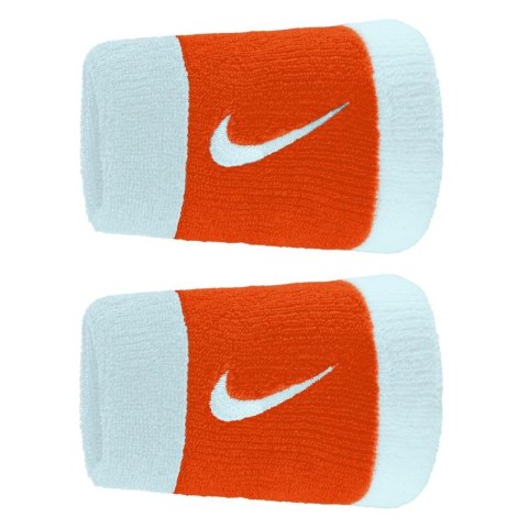 Frotki na nadgarstek Nike Swoosh Doublewide Wristbands 92800648540 Frotki na nadgarstek Nike Swoosh Doublewide Wristbands 92800648540