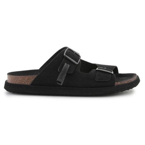 Klapki D.Franklin Vibe Sandals Buckle DFSH407001-BLAC Klapki D.Franklin Vibe Sandals Buckle DFSH407001-BLAC