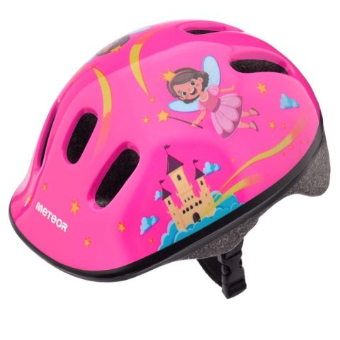 Kask rowerowy Meteor KS06 S 48-52 cm Fairy 17429 Kask rowerowy Meteor KS06 S 48-52 cm Fairy 17429