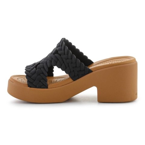 Klapki Crocs Brooklyn Woven Slide Heel W 209979-001