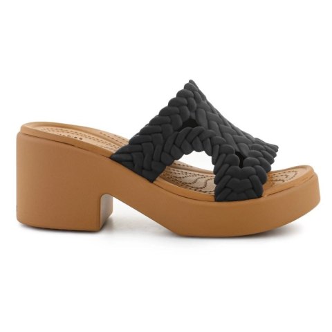 Klapki Crocs Brooklyn Woven Slide Heel W 209979-001