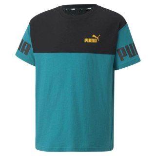 Koszulka Puma Power Colorblock Jr 670097 27