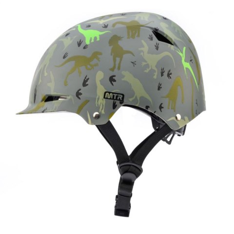 Kask rowerowy dziecięcy Meteor K20S Dinosaurus 24838-24839