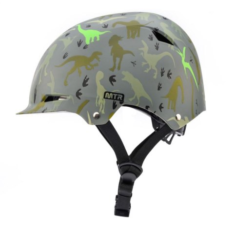 Kask rowerowy dziecięcy Meteor K20S Dinosaurus 24838-24839