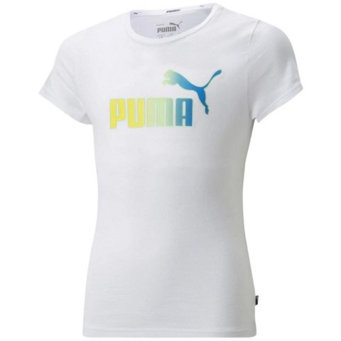 Koszulka Puma ESS+ Bleach Logo Tee G Jr 846954 02 Koszulka Puma ESS+ Bleach Logo Tee G Jr 846954 02