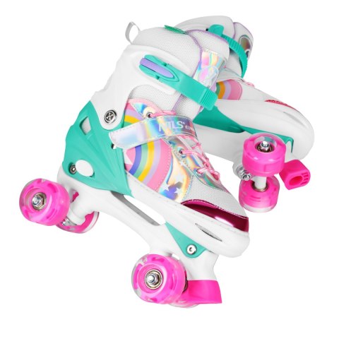 NQ0187 LED WROTKI RAINBOW ROZM. L(39-41) NILS EXTREME