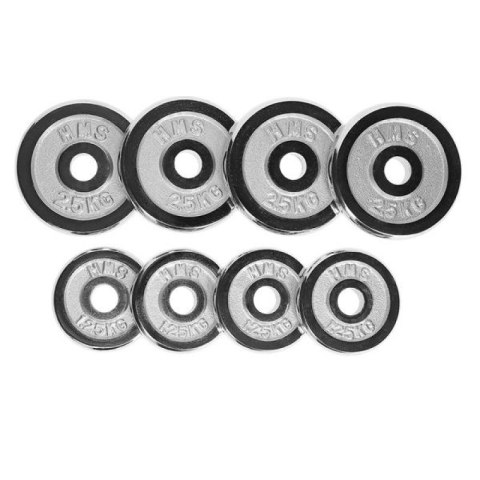 Sztangielki w walizce CHROME HMS 2x10kg STC20 Sztangielki w walizce CHROME HMS 2x10kg STC20