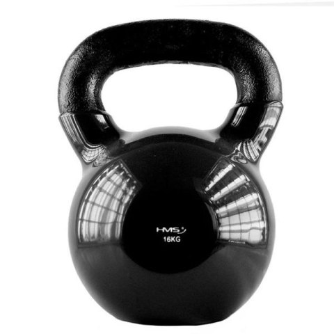 Kettlebell żeliwny Black HMS KNV16 Kettlebell żeliwny Black HMS KNV16