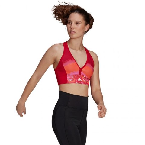 Stanik sportowy adidas Farm All-Over-Print Bra Top Aeroready W GM7144 Stanik sportowy adidas Farm All-Over-Print Bra Top Aeroready W GM7144