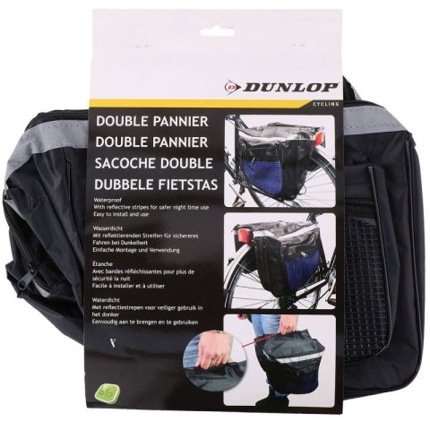 Torba rowerowa na bagażnik Dunlop sakwa 1042770