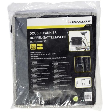 Torba rowerowa podwójna na bagażnik Dunlop sakwa 26L 417400
