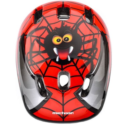 Kask rowerowy Meteor KS06 Spider roz S 48-52cm Jr 24827