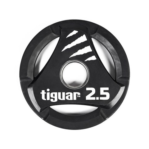 Talerz olimpijski tiguar PU 2,5 kg TI-WTPU00250 Talerz olimpijski tiguar PU 2,5 kg TI-WTPU00250