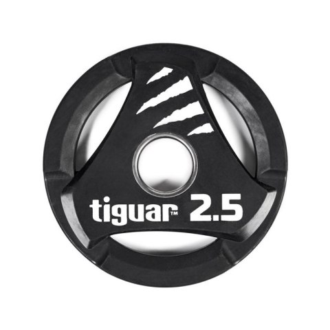 Talerz olimpijski tiguar PU 2,5 kg TI-WTPU00250 Talerz olimpijski tiguar PU 2,5 kg TI-WTPU00250