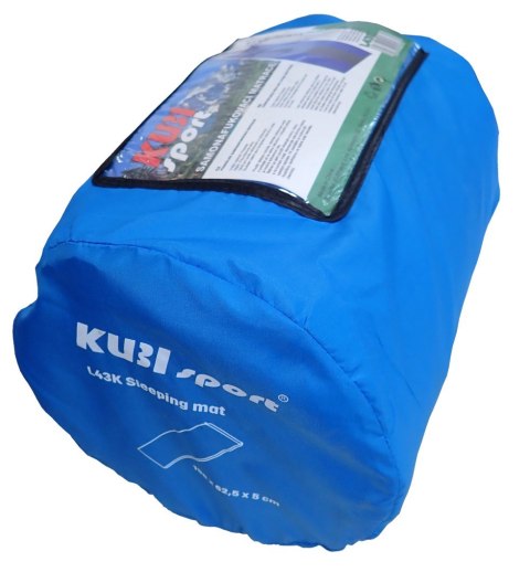 Mata Samopompująca Karimata Turystyczna Kempingowa KUBISPORT 198 cm Mata Samopompująca Karimata Turystyczna Kempingowa KUBISPORT 198 cm