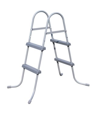 Schody Drobinka do Basenu Dwustronna Szara Wytrzymała Solidna BESTWAY 84 cm