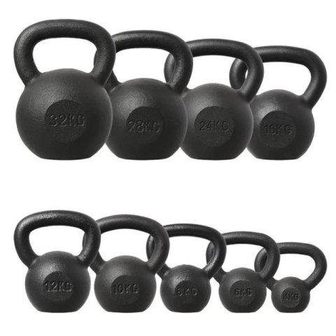 Kettlebell żeliwny HMS KZG16 16kg Kettlebell żeliwny HMS KZG16 16kg