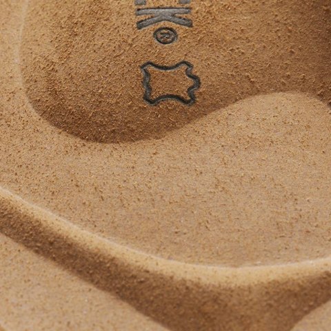 Klapki damskie Birkenstock Arizona Birko-Flor Gold złote regular szerokie (1016110)