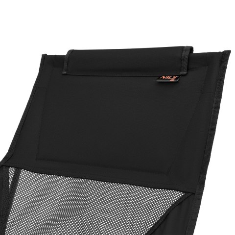 NC3321 KRZESŁO SKŁADANE ULTRALIGHT BLACK NILS CAMP NC3321 KRZESŁO SKŁADANE ULTRALIGHT BLACK NILS CAMP