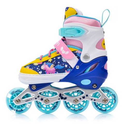 Rolki Meteor 4w1 Unicorn L 38-41 10146