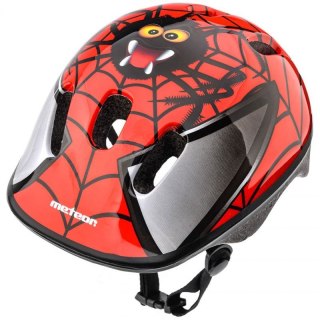 Kask rowerowy Meteor KS06 Spider roz XS 44-48cm Jr 24826