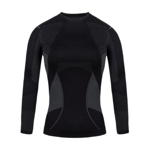 Koszulka termoaktywna Alpinus Active Base Layer czarno-szara W GT43180 Koszulka termoaktywna Alpinus Active Base Layer czarno-szara W GT43180