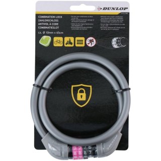 Zapięcie rowerowe Dunlop linka, szyfr 1042510