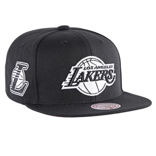 Czapka z daszkiem Mitchell & Ness Snapback NBA Los Angeles Lakers HS8547-LALBLCK