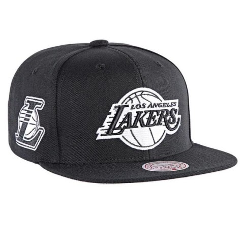 Czapka z daszkiem Mitchell & Ness Snapback NBA Los Angeles Lakers HS8547-LALBLCK