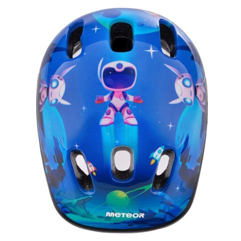 Kask rowerowy Meteor KS06 Alien Jr 17438 r. XS 44-48 cm