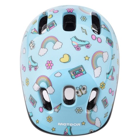 Kask rowerowy Meteor KS06 Rainbow Jr 17434 r.XS 44-48 cm Kask rowerowy Meteor KS06 Rainbow Jr 17434 r.XS 44-48 cm