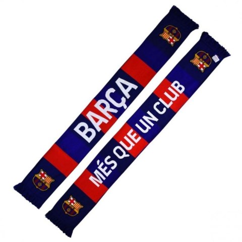 Szalik FC Barcelona Double Knitted Scarf N24 5004BUD24 Szalik FC Barcelona Double Knitted Scarf N24 5004BUD24